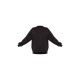Black Longline Oversized Sweatshirt